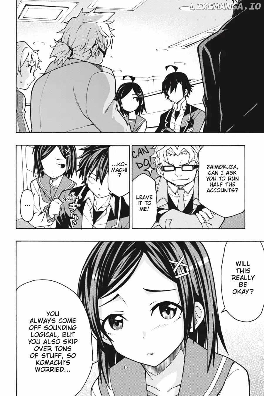 Yahari Ore no Seishun Love Come wa Machigatteiru @comic Chapter 57 - page 35