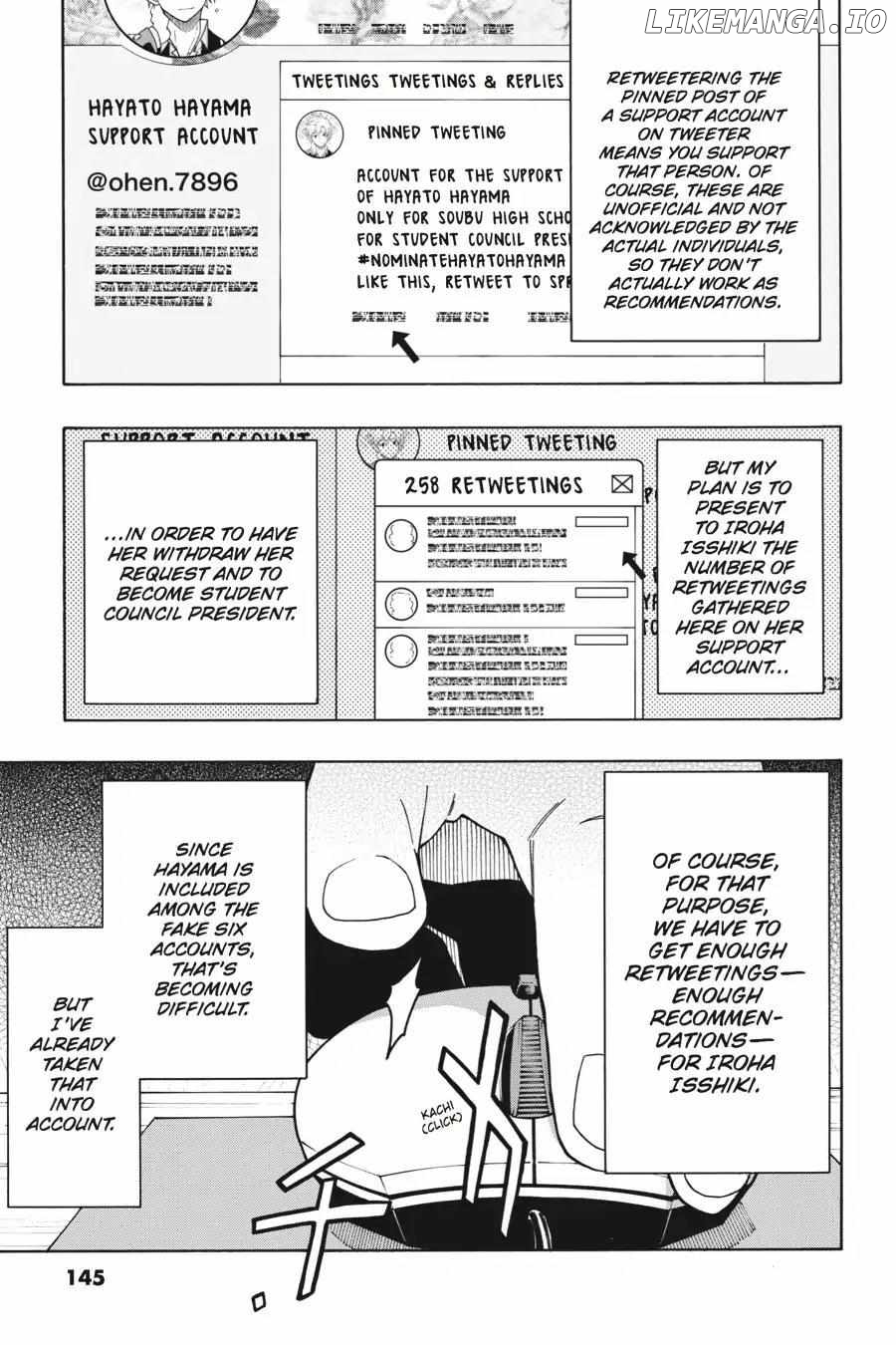 Yahari Ore no Seishun Love Come wa Machigatteiru @comic Chapter 57 - page 38