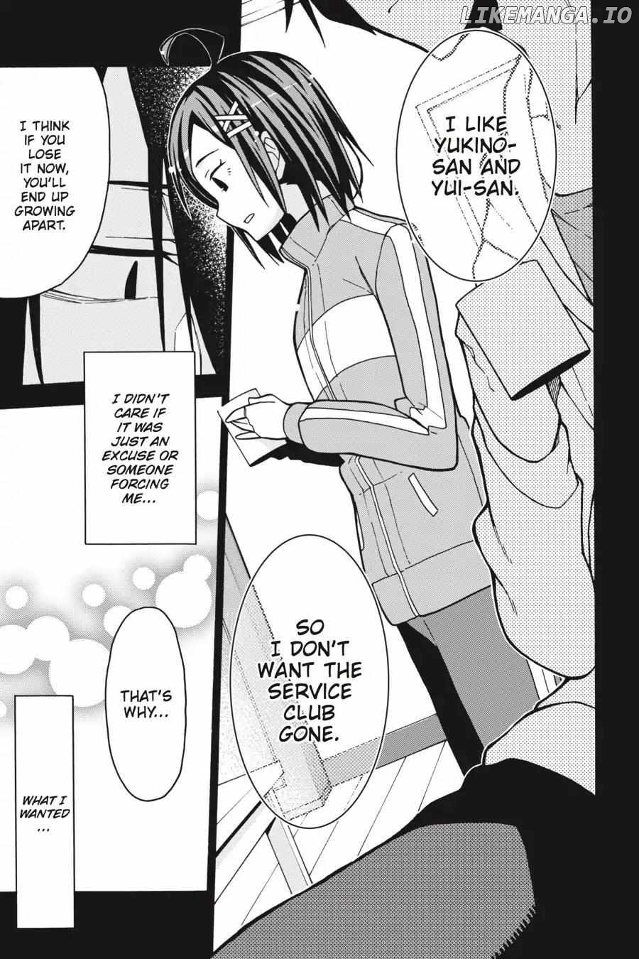 Yahari Ore no Seishun Love Come wa Machigatteiru @comic Chapter 57 - page 6