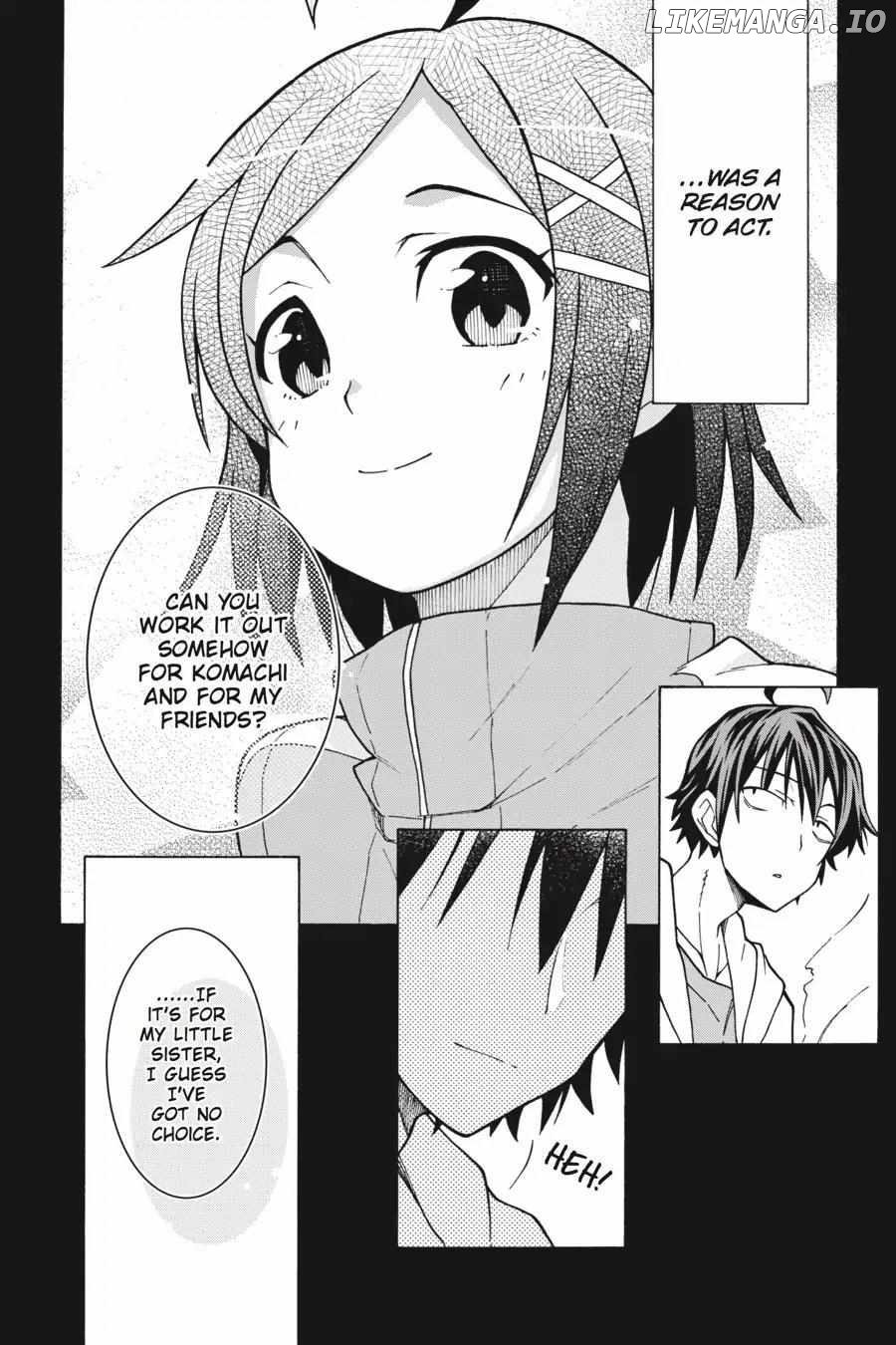 Yahari Ore no Seishun Love Come wa Machigatteiru @comic Chapter 57 - page 7