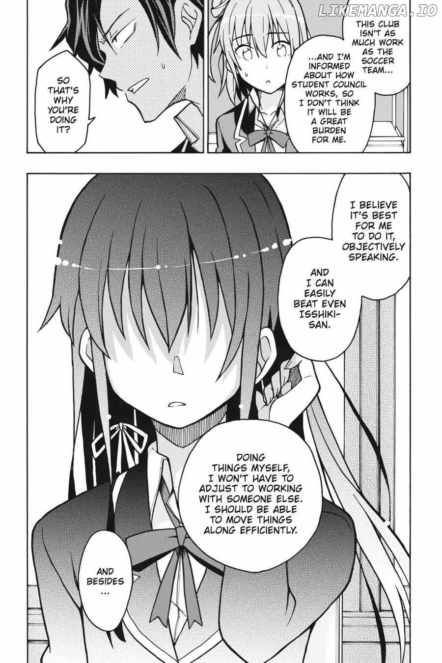 Yahari Ore no Seishun Love Come wa Machigatteiru @comic Chapter 56 - page 10