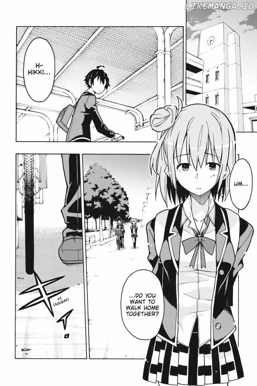 Yahari Ore no Seishun Love Come wa Machigatteiru @comic Chapter 56 - page 14