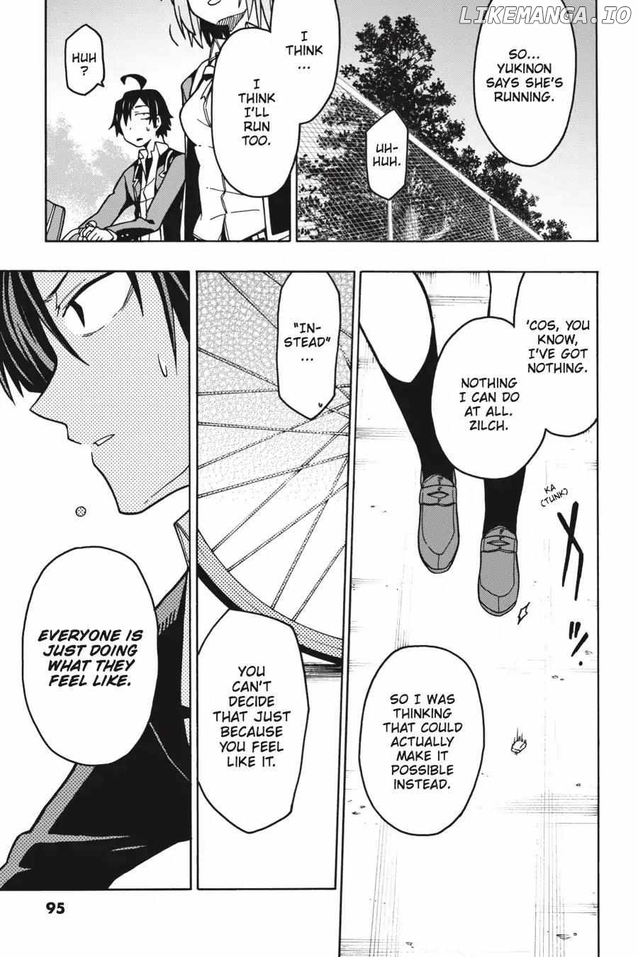 Yahari Ore no Seishun Love Come wa Machigatteiru @comic Chapter 56 - page 15