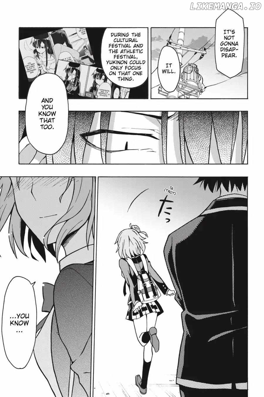 Yahari Ore no Seishun Love Come wa Machigatteiru @comic Chapter 56 - page 17