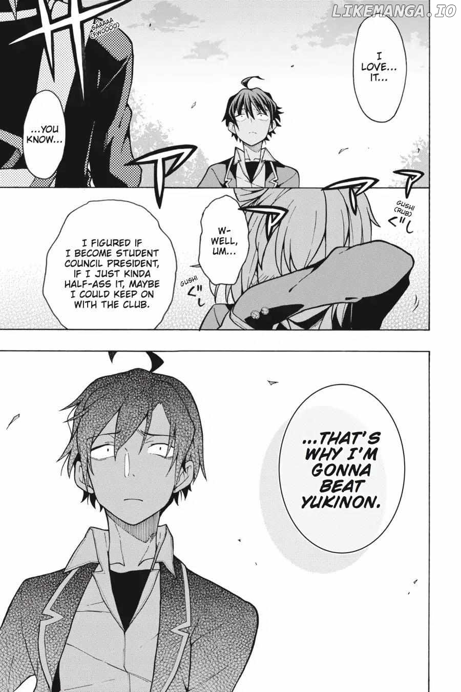 Yahari Ore no Seishun Love Come wa Machigatteiru @comic Chapter 56 - page 19