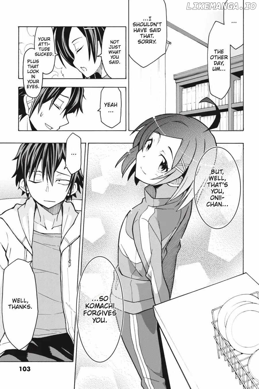 Yahari Ore no Seishun Love Come wa Machigatteiru @comic Chapter 56 - page 22