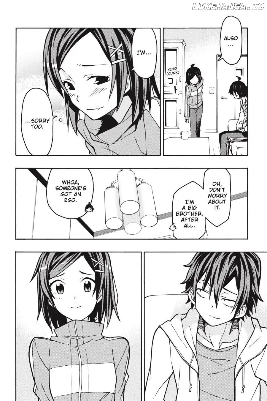 Yahari Ore no Seishun Love Come wa Machigatteiru @comic Chapter 56 - page 23