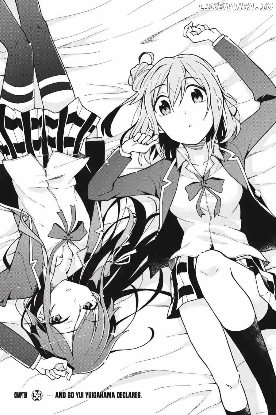 Yahari Ore no Seishun Love Come wa Machigatteiru @comic Chapter 56 - page 3