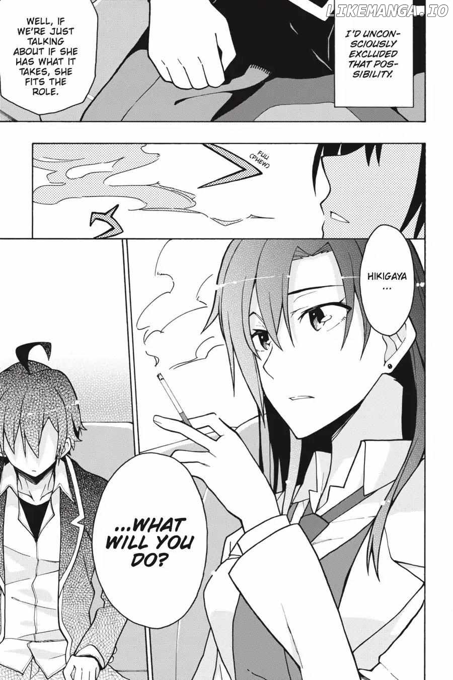 Yahari Ore no Seishun Love Come wa Machigatteiru @comic Chapter 56 - page 5
