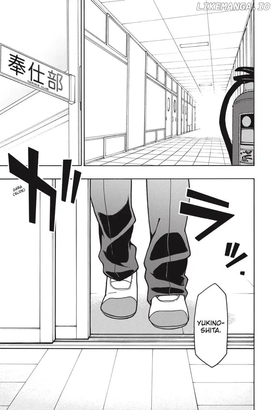 Yahari Ore no Seishun Love Come wa Machigatteiru @comic Chapter 56 - page 7
