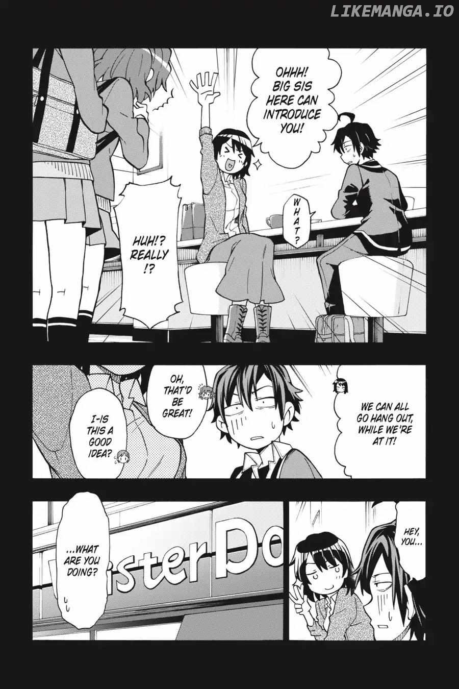 Yahari Ore no Seishun Love Come wa Machigatteiru @comic Chapter 55 - page 10