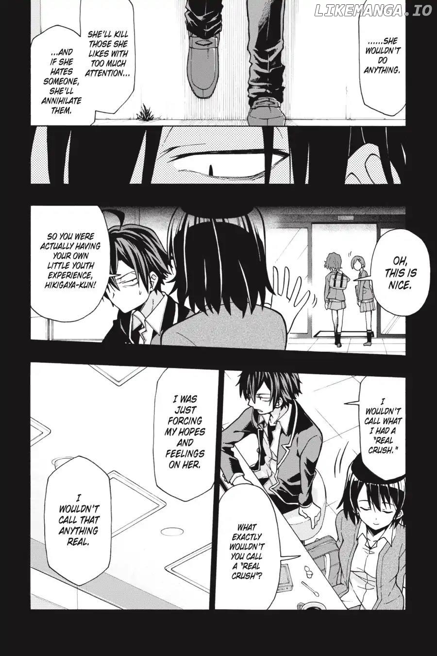 Yahari Ore no Seishun Love Come wa Machigatteiru @comic Chapter 55 - page 12