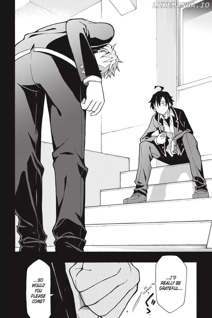 Yahari Ore no Seishun Love Come wa Machigatteiru @comic Chapter 55 - page 16