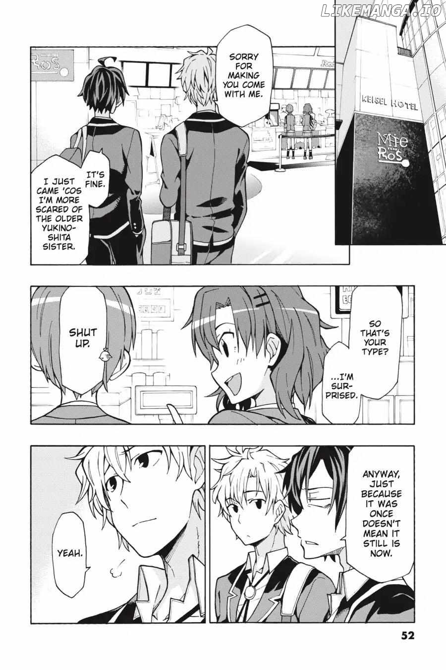 Yahari Ore no Seishun Love Come wa Machigatteiru @comic Chapter 55 - page 18