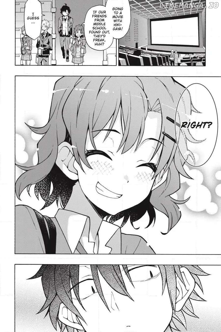 Yahari Ore no Seishun Love Come wa Machigatteiru @comic Chapter 55 - page 20