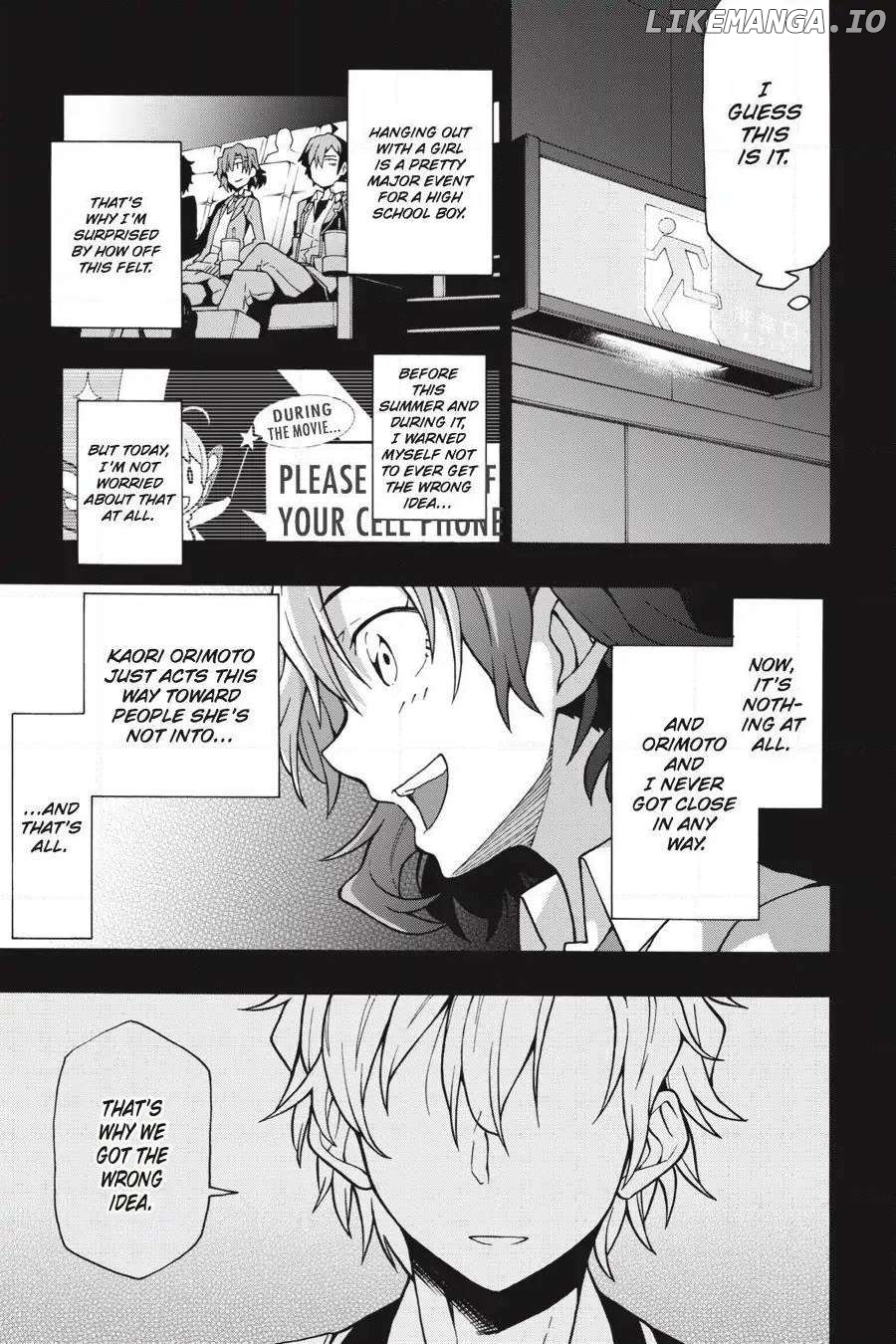 Yahari Ore no Seishun Love Come wa Machigatteiru @comic Chapter 55 - page 21