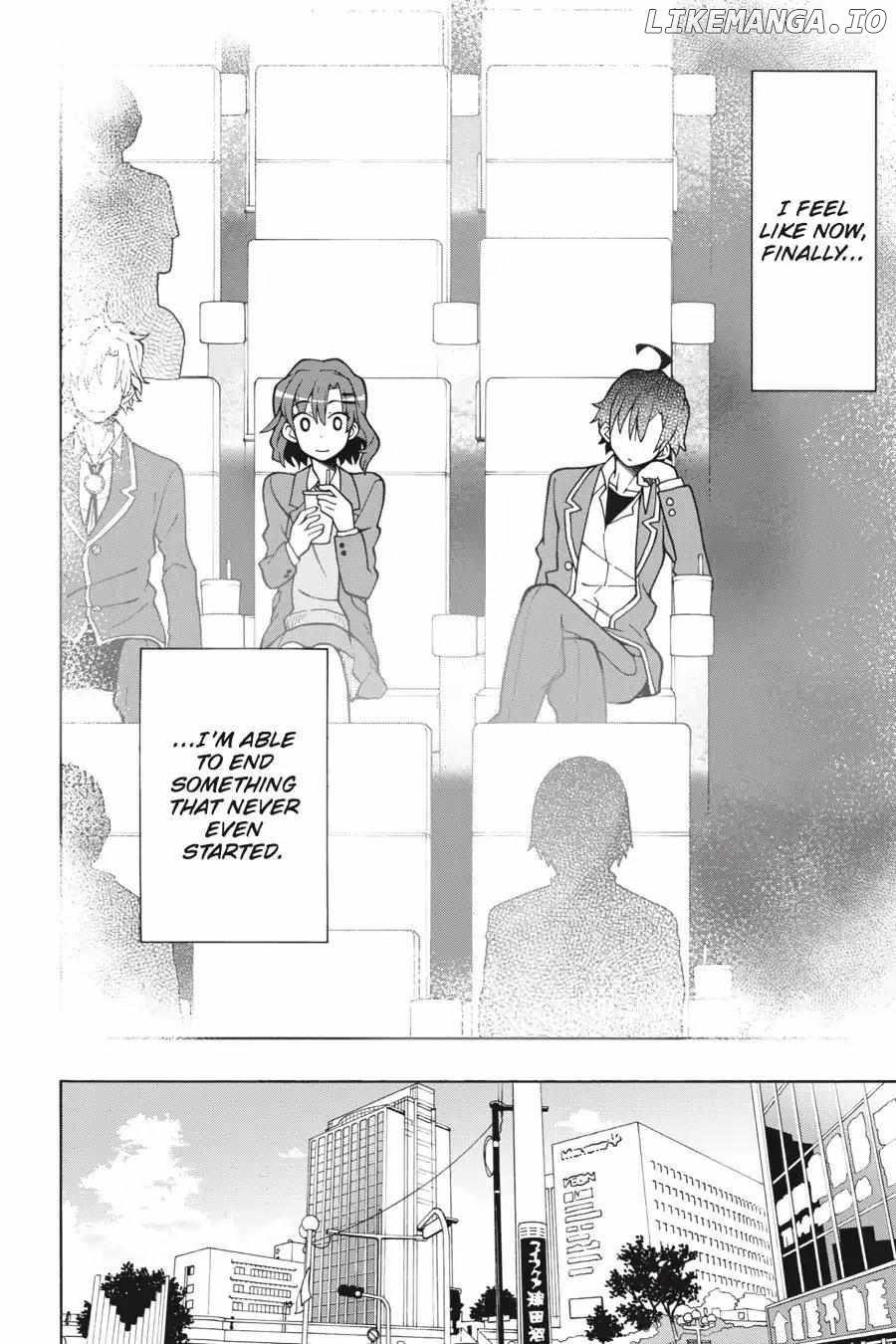 Yahari Ore no Seishun Love Come wa Machigatteiru @comic Chapter 55 - page 22