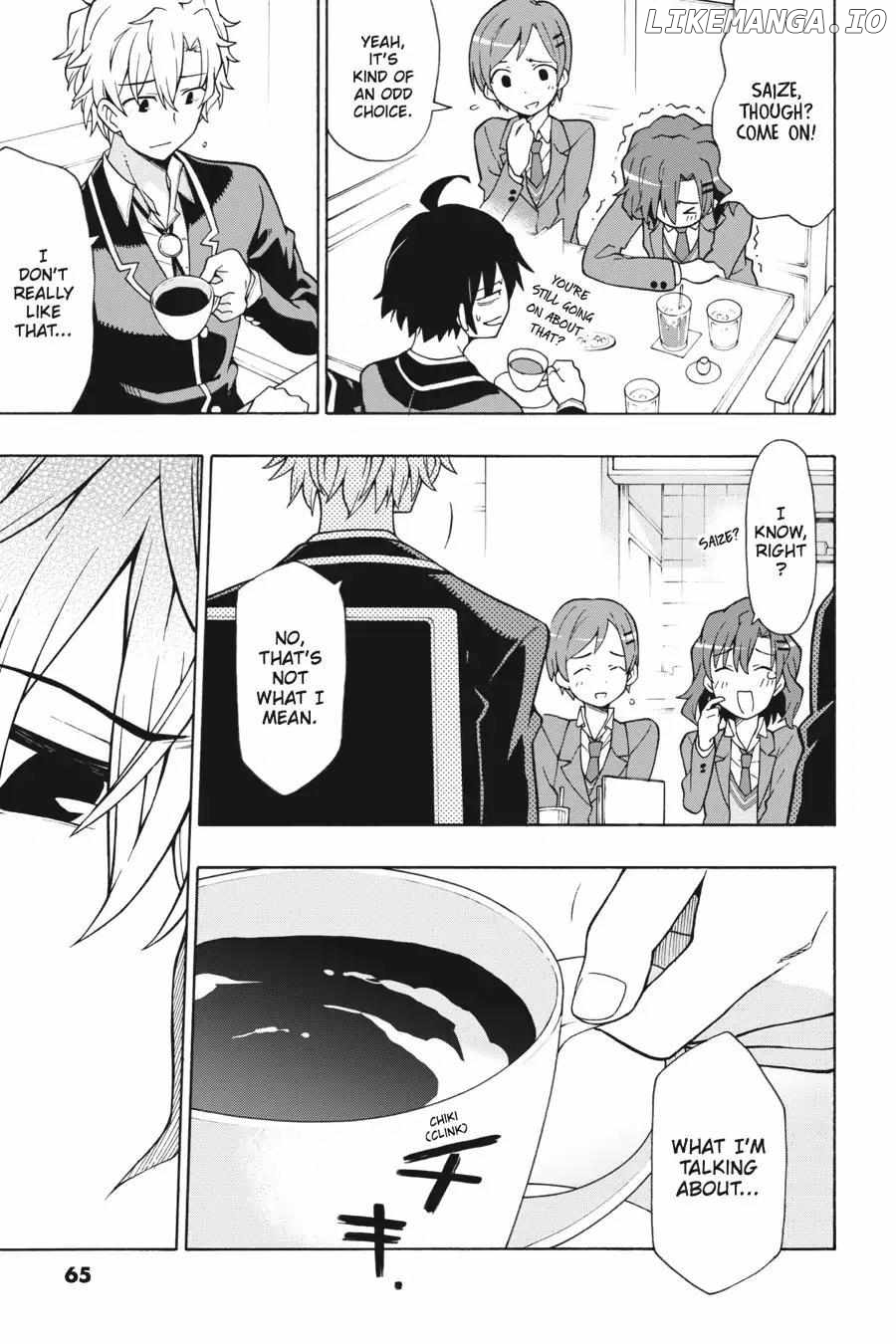 Yahari Ore no Seishun Love Come wa Machigatteiru @comic Chapter 55 - page 31