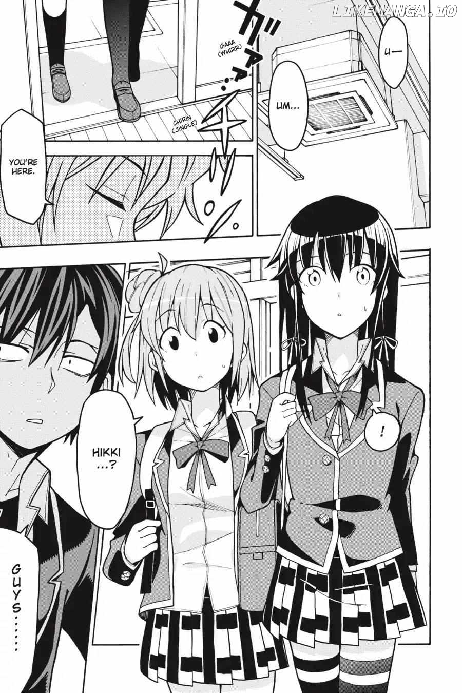 Yahari Ore no Seishun Love Come wa Machigatteiru @comic Chapter 55 - page 33