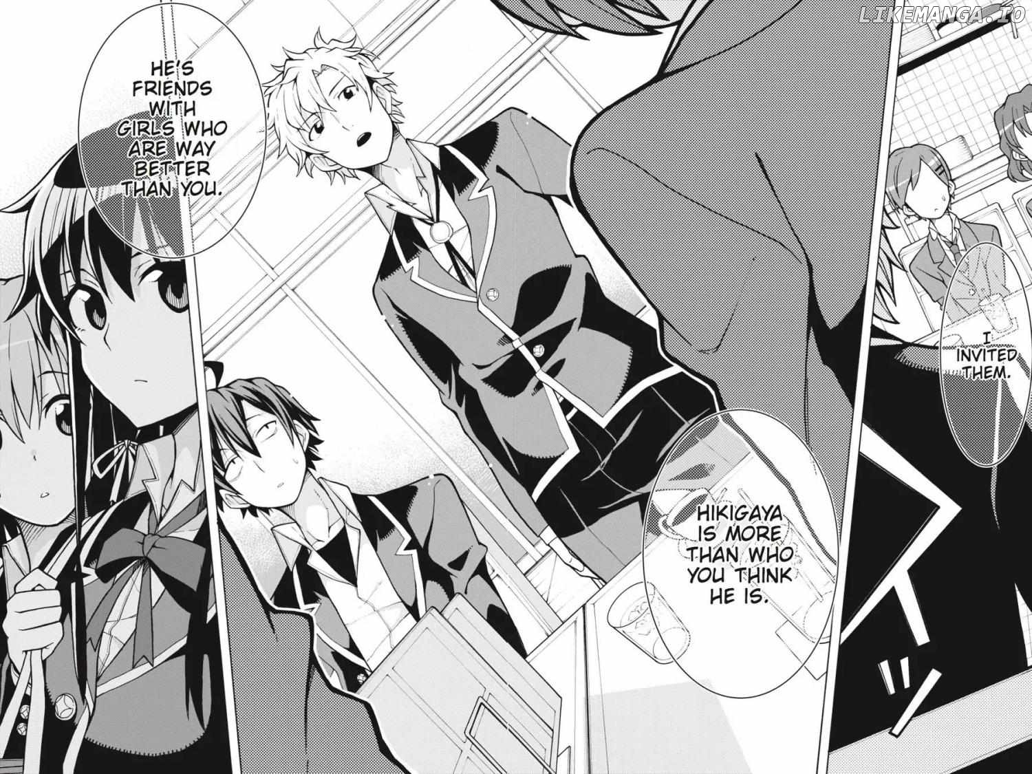 Yahari Ore no Seishun Love Come wa Machigatteiru @comic Chapter 55 - page 34
