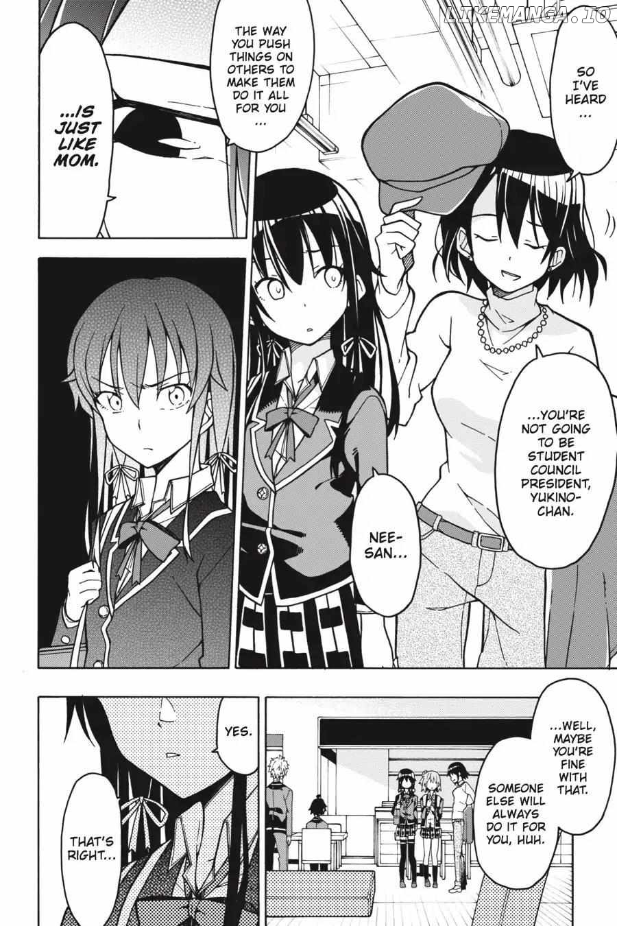 Yahari Ore no Seishun Love Come wa Machigatteiru @comic Chapter 55 - page 36