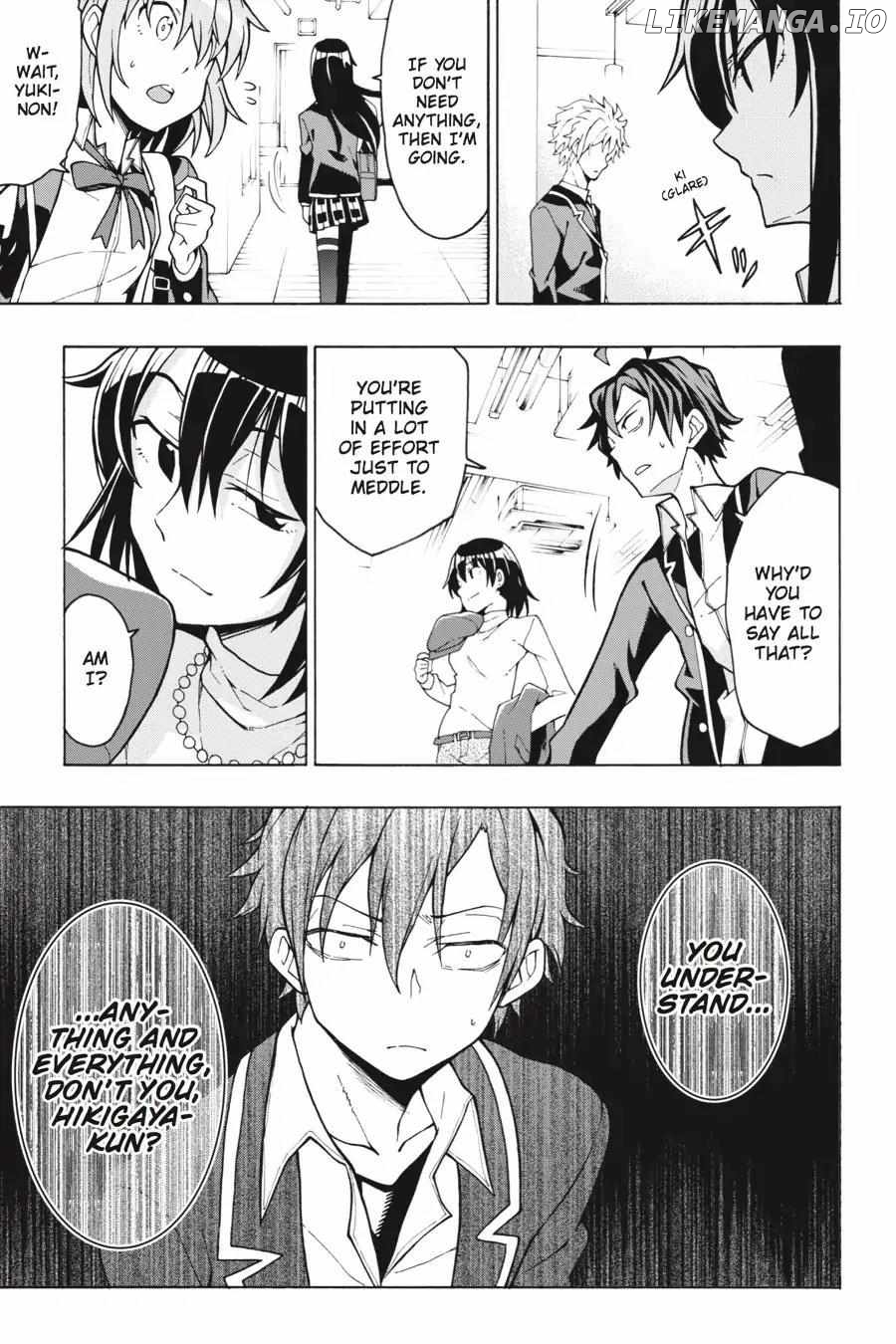 Yahari Ore no Seishun Love Come wa Machigatteiru @comic Chapter 55 - page 37
