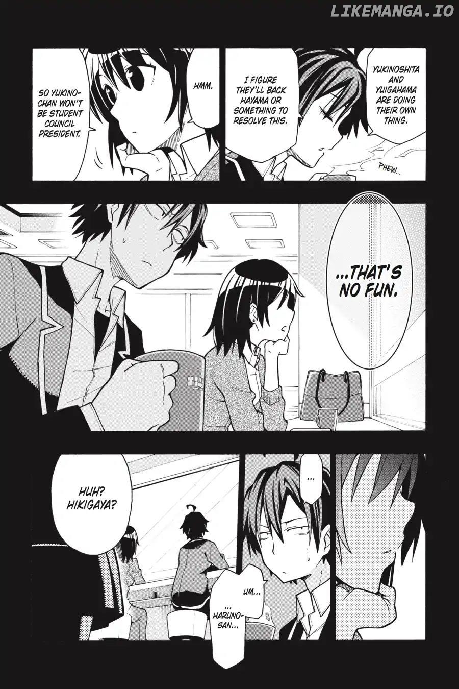 Yahari Ore no Seishun Love Come wa Machigatteiru @comic Chapter 55 - page 5