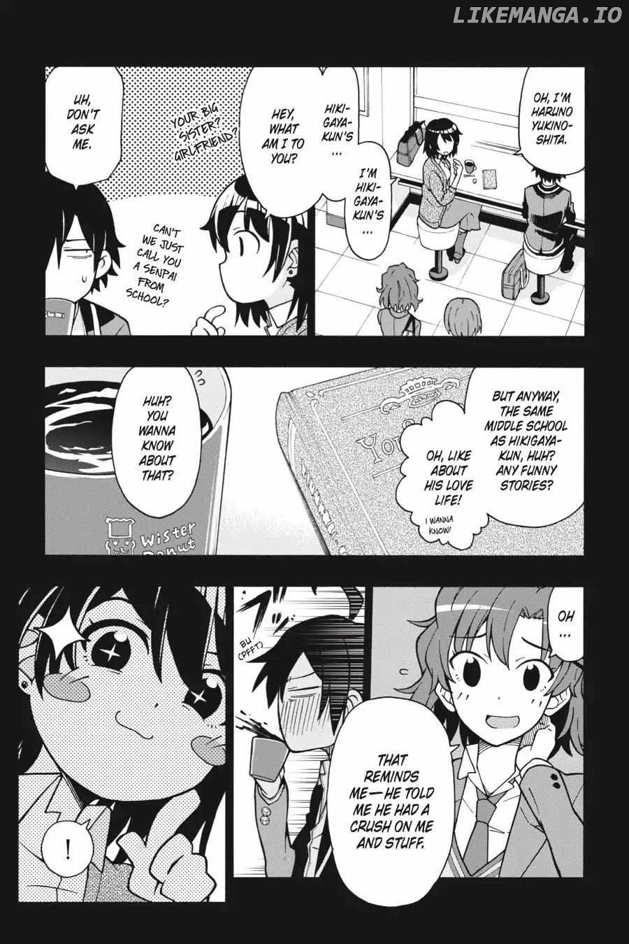 Yahari Ore no Seishun Love Come wa Machigatteiru @comic Chapter 55 - page 7