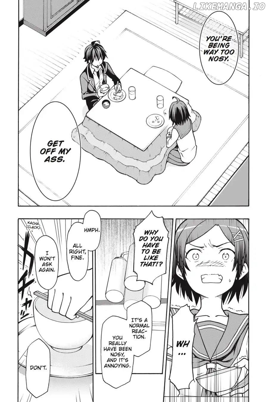 Yahari Ore no Seishun Love Come wa Machigatteiru @comic Chapter 54 - page 10