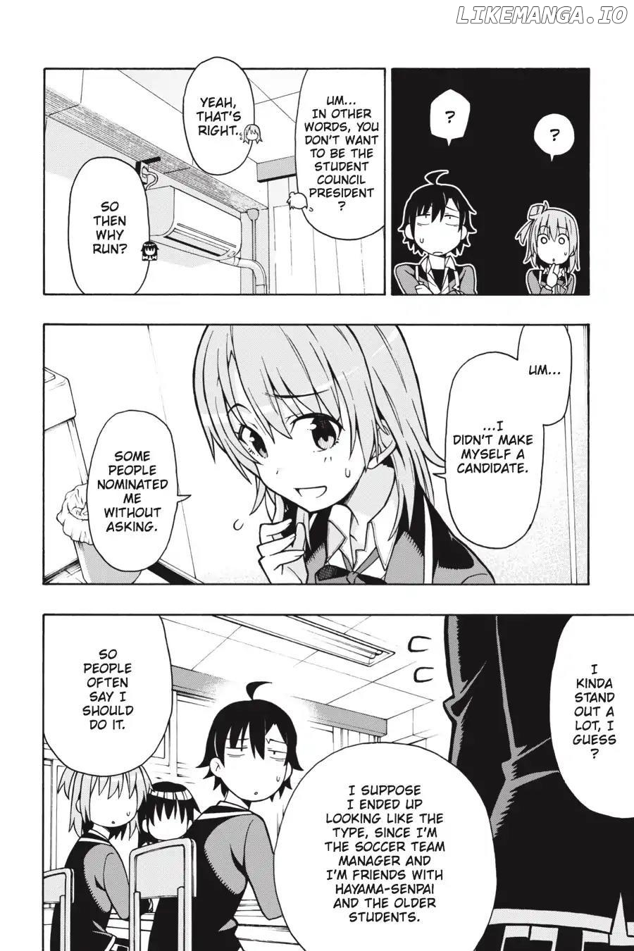 Yahari Ore no Seishun Love Come wa Machigatteiru @comic Chapter 54 - page 20