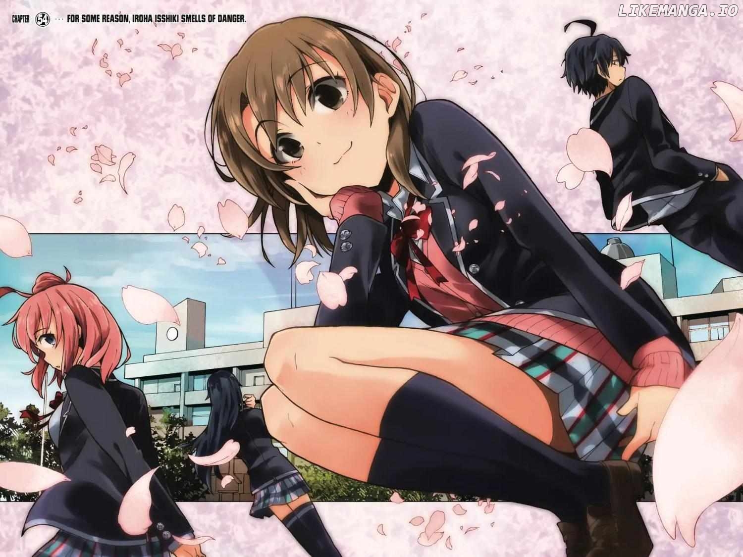 Yahari Ore no Seishun Love Come wa Machigatteiru @comic Chapter 54 - page 3