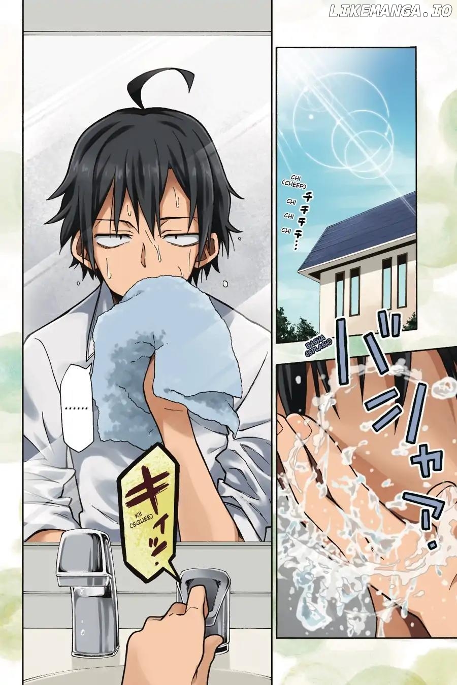Yahari Ore no Seishun Love Come wa Machigatteiru @comic Chapter 54 - page 4