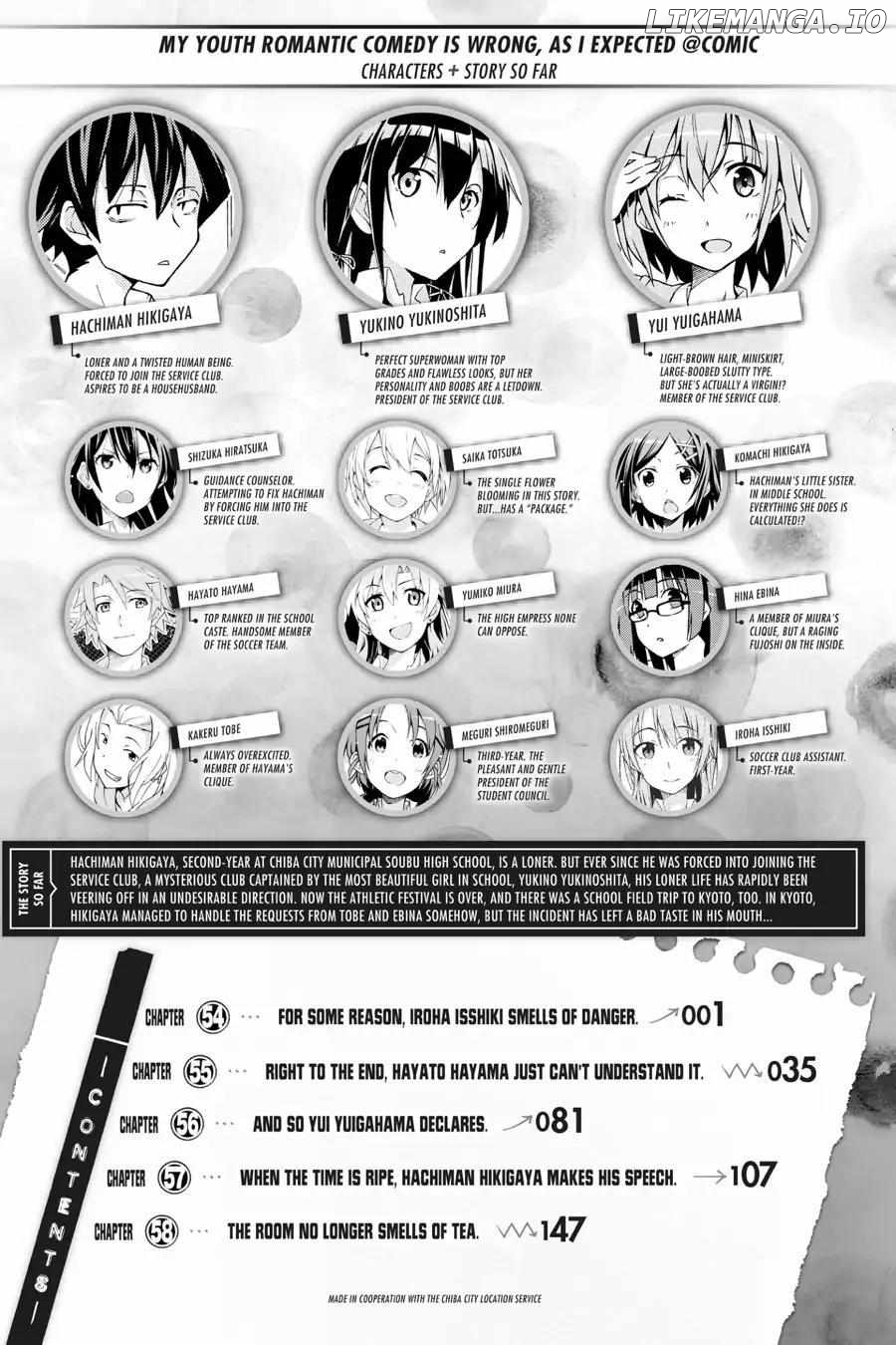 Yahari Ore no Seishun Love Come wa Machigatteiru @comic Chapter 54 - page 6