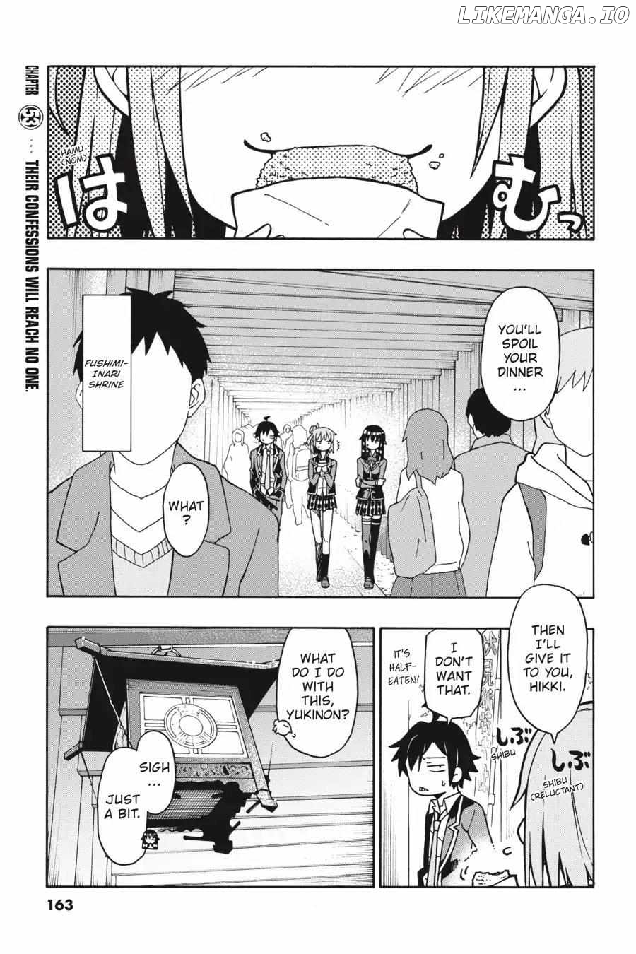 Yahari Ore no Seishun Love Come wa Machigatteiru @comic Chapter 53 - page 1