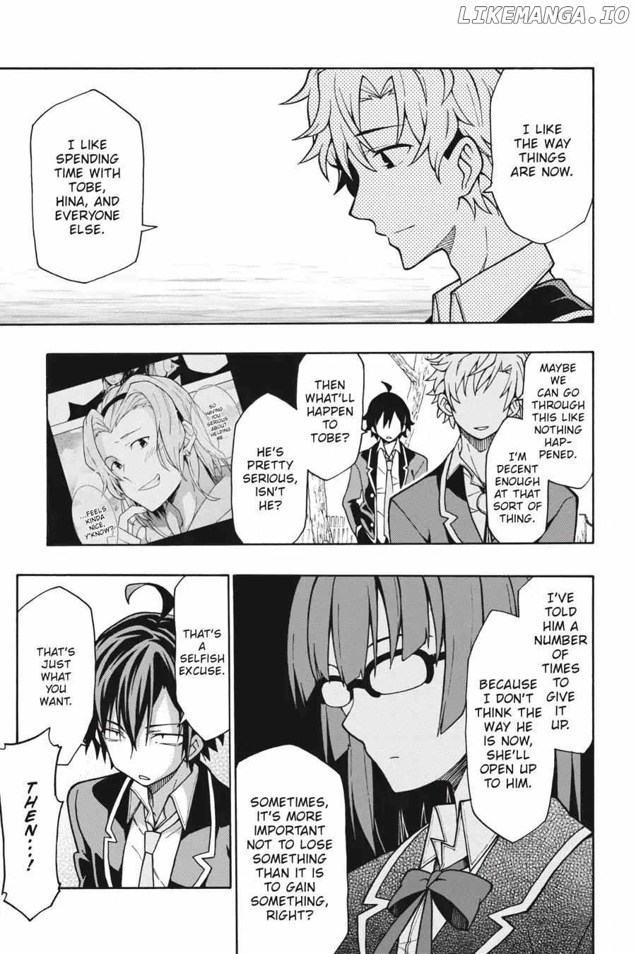 Yahari Ore no Seishun Love Come wa Machigatteiru @comic Chapter 53 - page 11