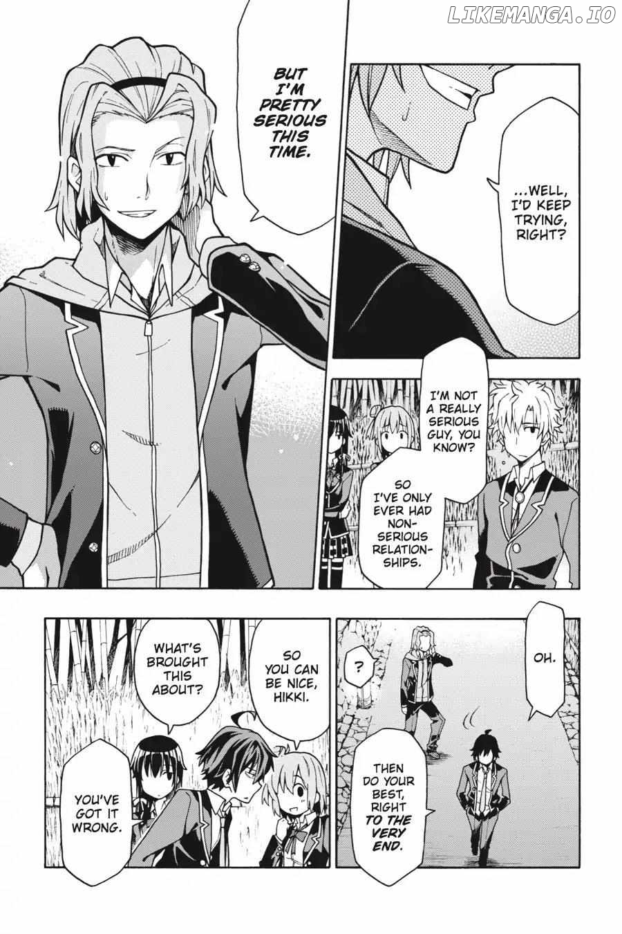 Yahari Ore no Seishun Love Come wa Machigatteiru @comic Chapter 53 - page 16