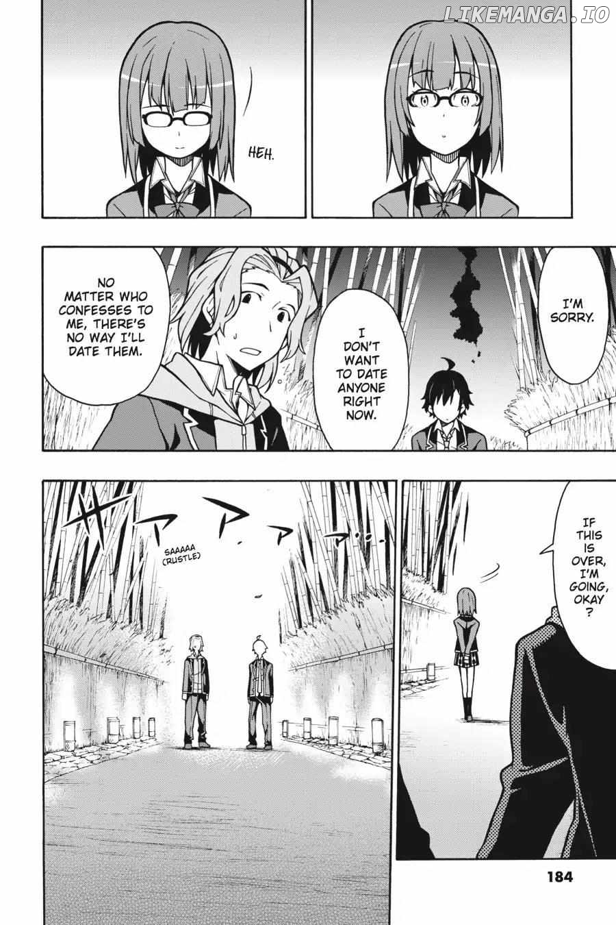 Yahari Ore no Seishun Love Come wa Machigatteiru @comic Chapter 53 - page 19
