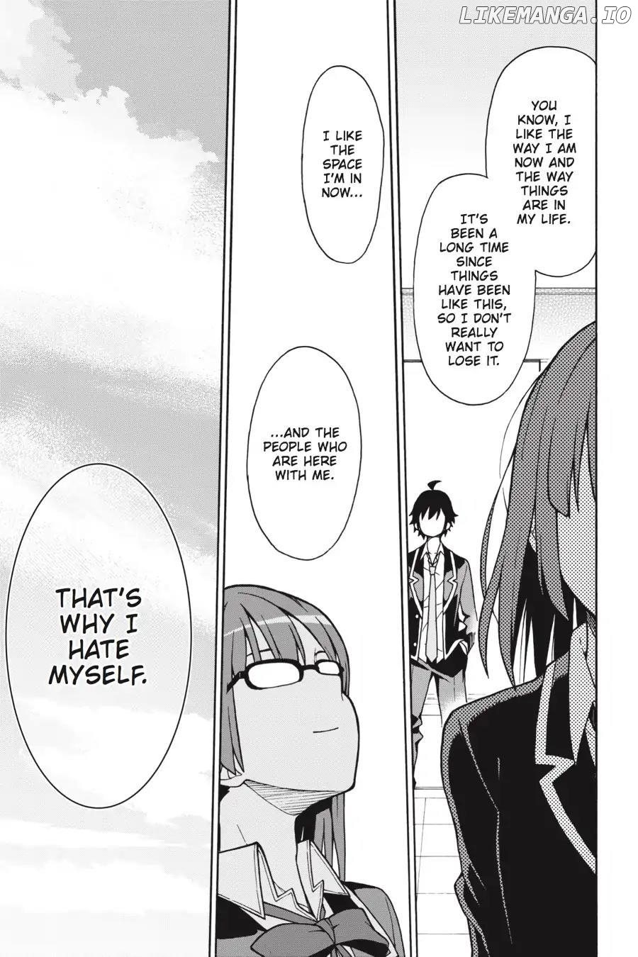 Yahari Ore no Seishun Love Come wa Machigatteiru @comic Chapter 53 - page 32