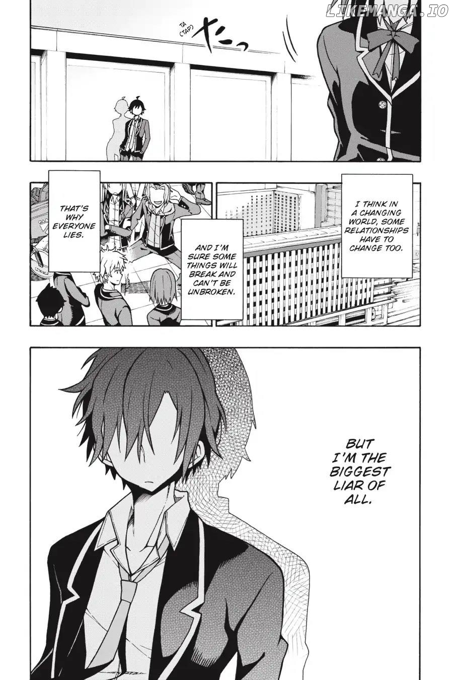 Yahari Ore no Seishun Love Come wa Machigatteiru @comic Chapter 53 - page 33