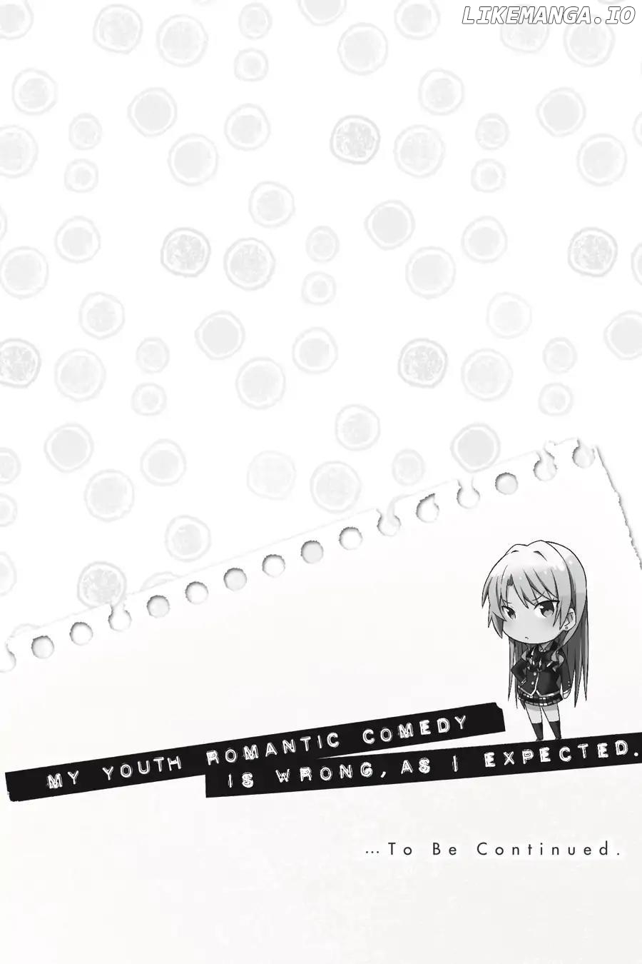 Yahari Ore no Seishun Love Come wa Machigatteiru @comic Chapter 53 - page 34