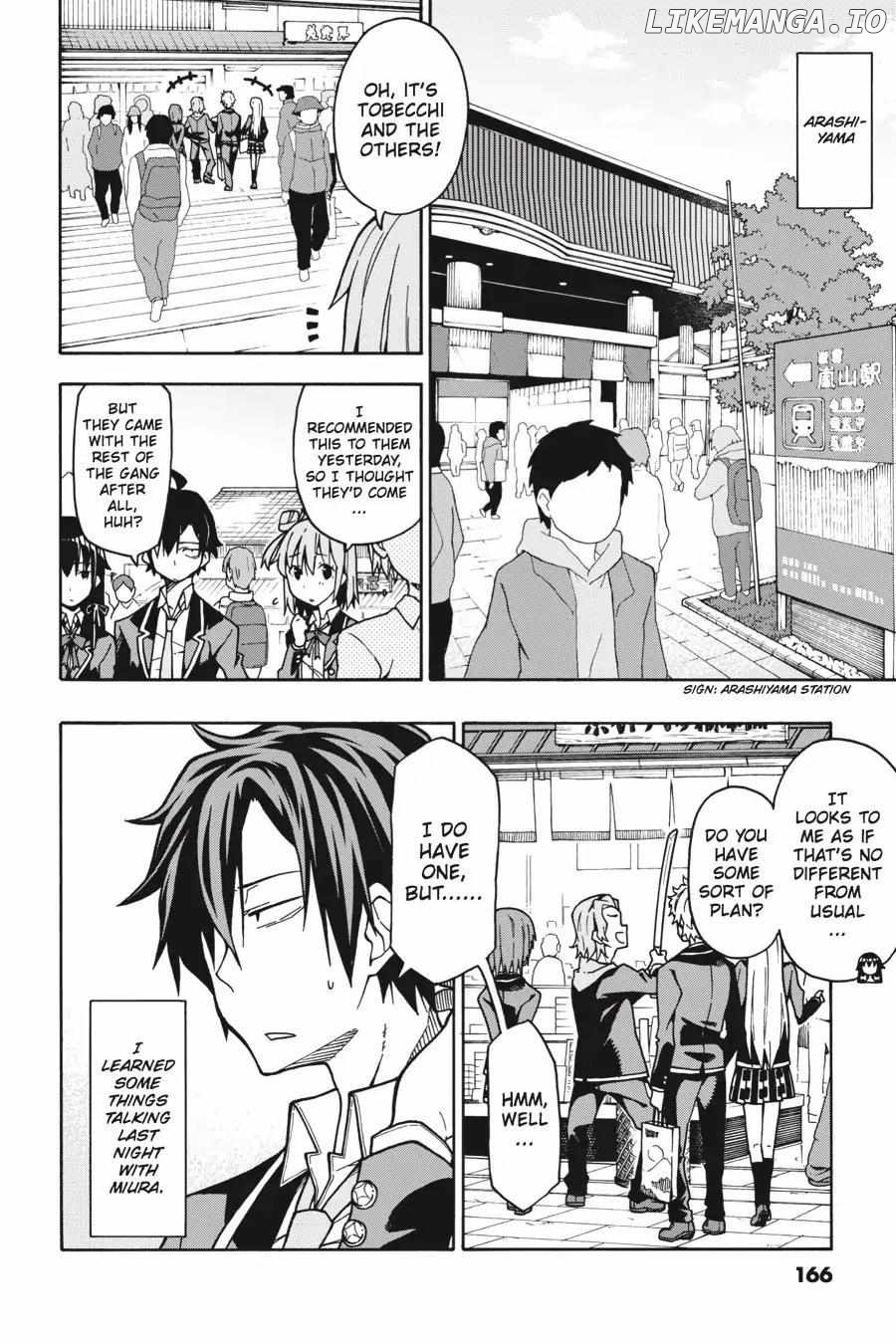 Yahari Ore no Seishun Love Come wa Machigatteiru @comic Chapter 53 - page 4