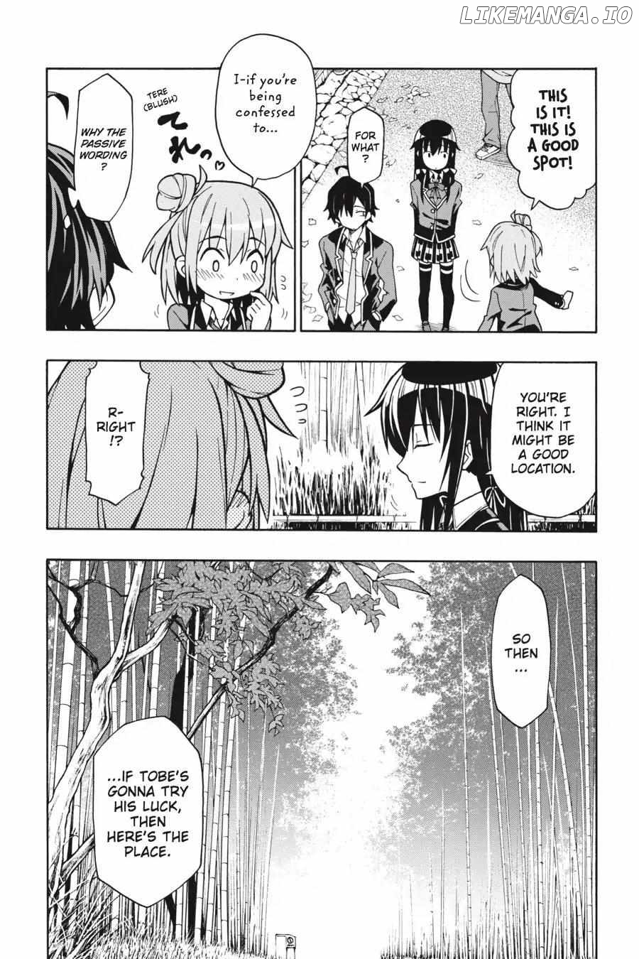 Yahari Ore no Seishun Love Come wa Machigatteiru @comic Chapter 53 - page 7