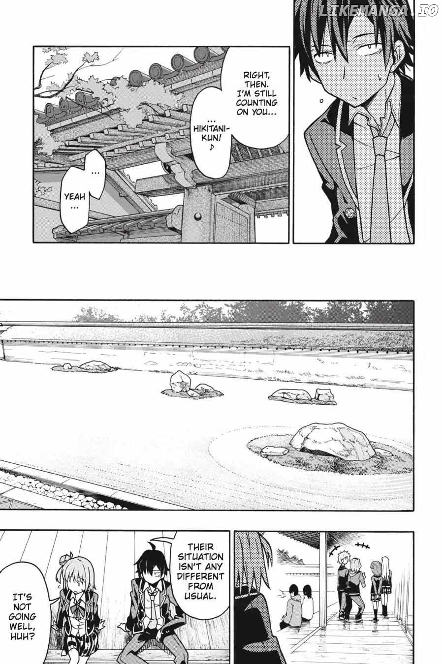 Yahari Ore no Seishun Love Come wa Machigatteiru @comic Chapter 52 - page 13