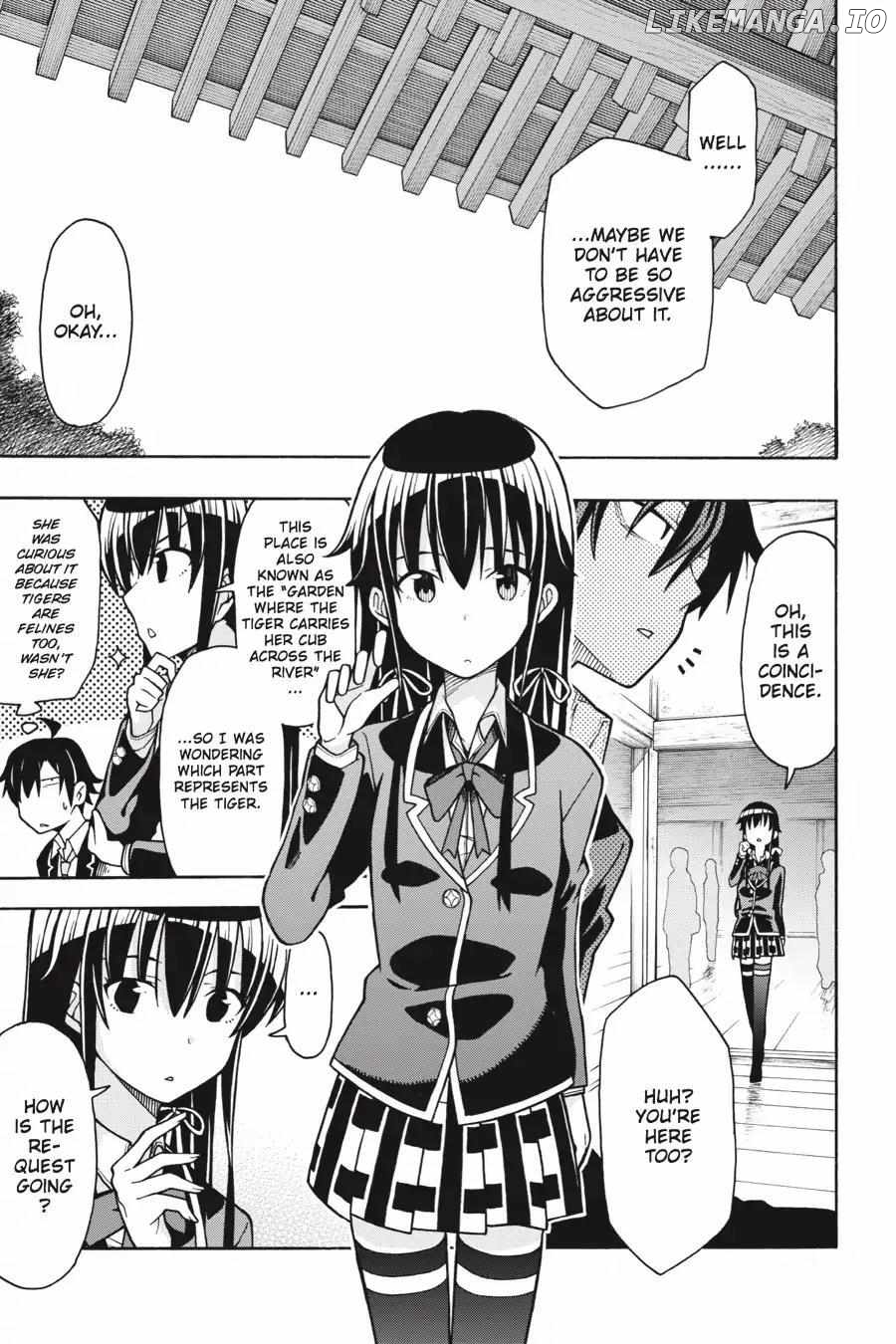 Yahari Ore no Seishun Love Come wa Machigatteiru @comic Chapter 52 - page 15