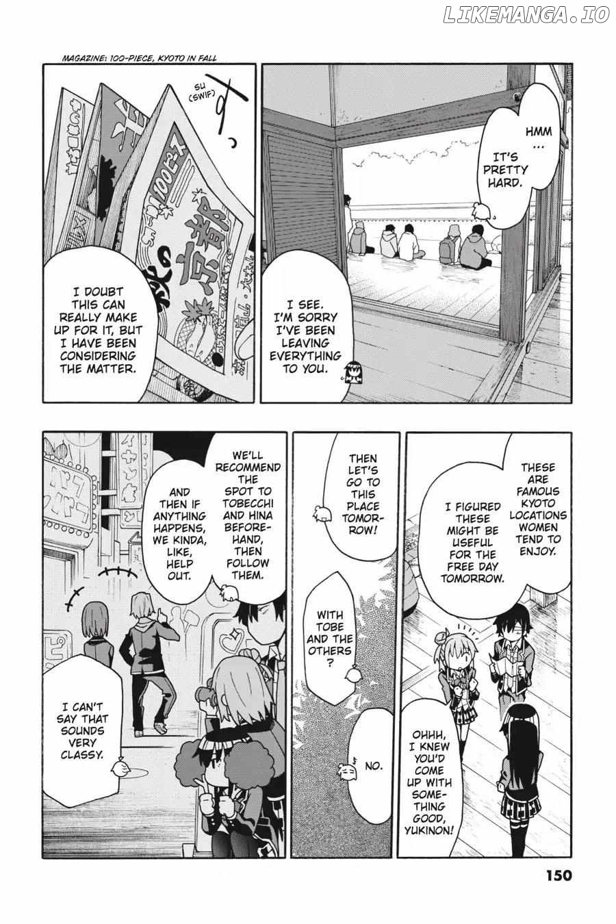 Yahari Ore no Seishun Love Come wa Machigatteiru @comic Chapter 52 - page 16