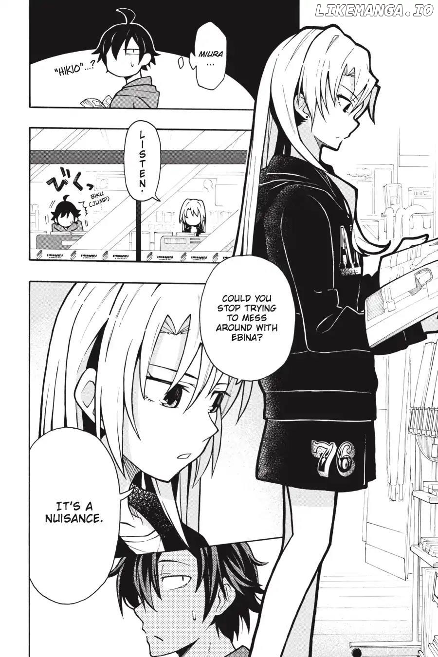 Yahari Ore no Seishun Love Come wa Machigatteiru @comic Chapter 52 - page 18