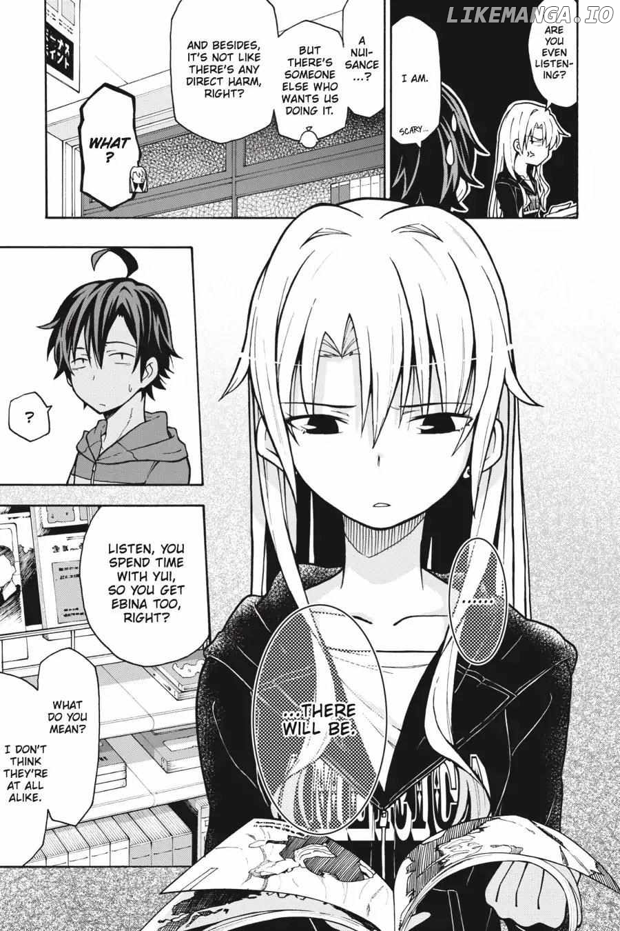 Yahari Ore no Seishun Love Come wa Machigatteiru @comic Chapter 52 - page 19