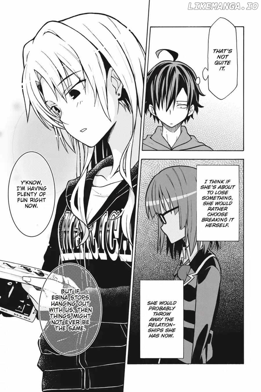 Yahari Ore no Seishun Love Come wa Machigatteiru @comic Chapter 52 - page 22