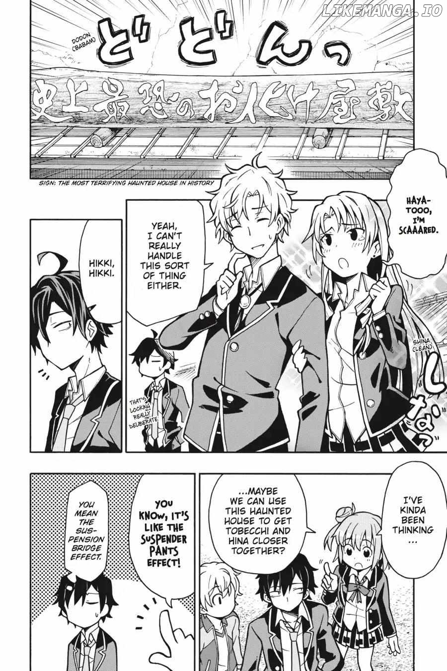 Yahari Ore no Seishun Love Come wa Machigatteiru @comic Chapter 52 - page 4