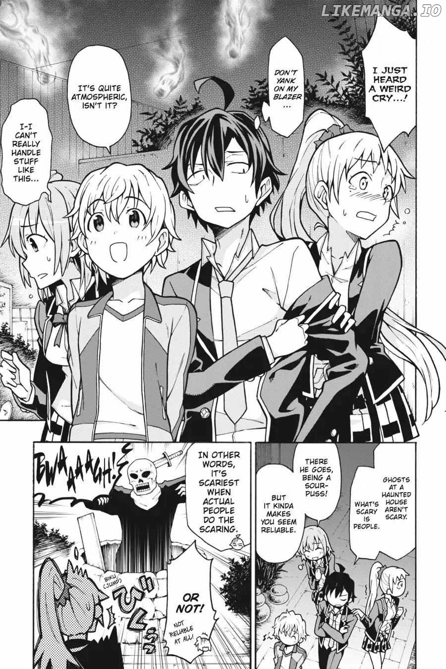 Yahari Ore no Seishun Love Come wa Machigatteiru @comic Chapter 52 - page 7